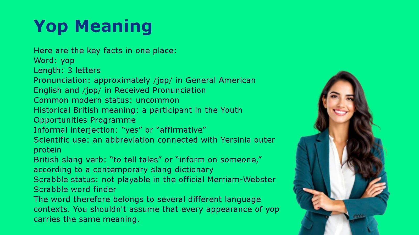Yop Meaning