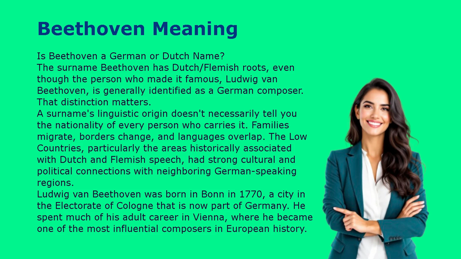 Beethoven Meaning