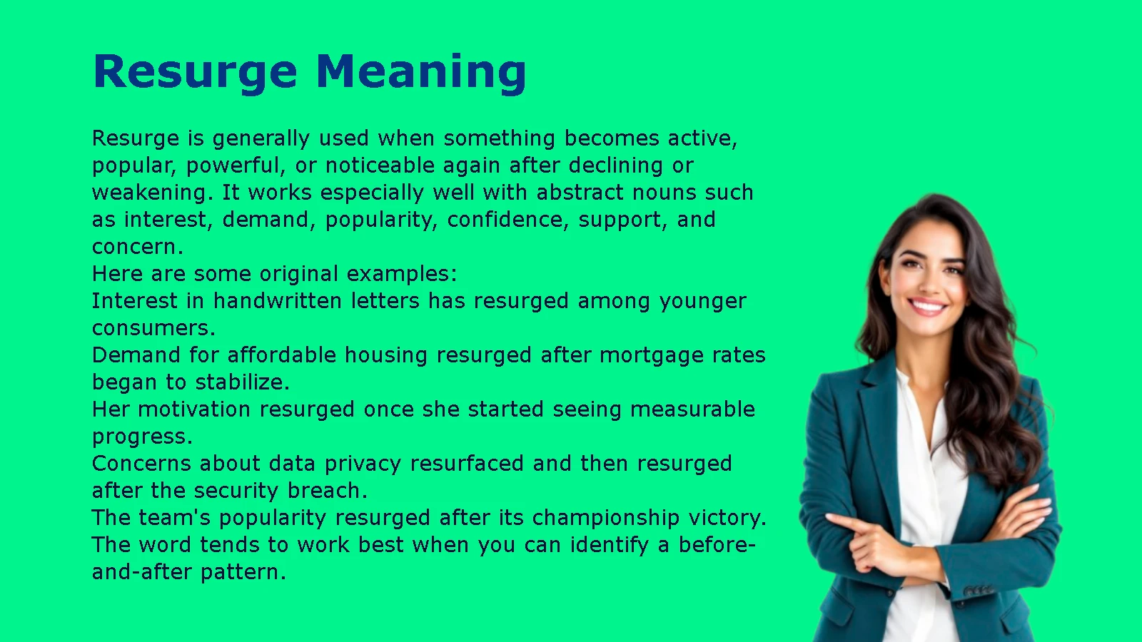 Resurge Meaning