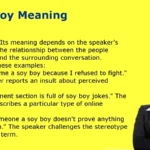 Soy Boy Meaning