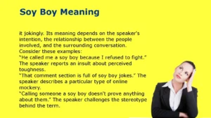 Soy Boy Meaning